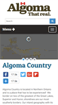 Mobile Screenshot of algomacountry.com